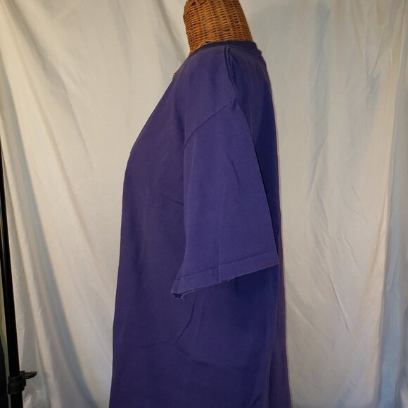 Mardi Gras Shirt Purple Unisex Size XL 100% Cotton - Picture 4 of 6